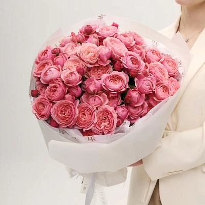 Монобукет из кустовой розы Ivy Rose